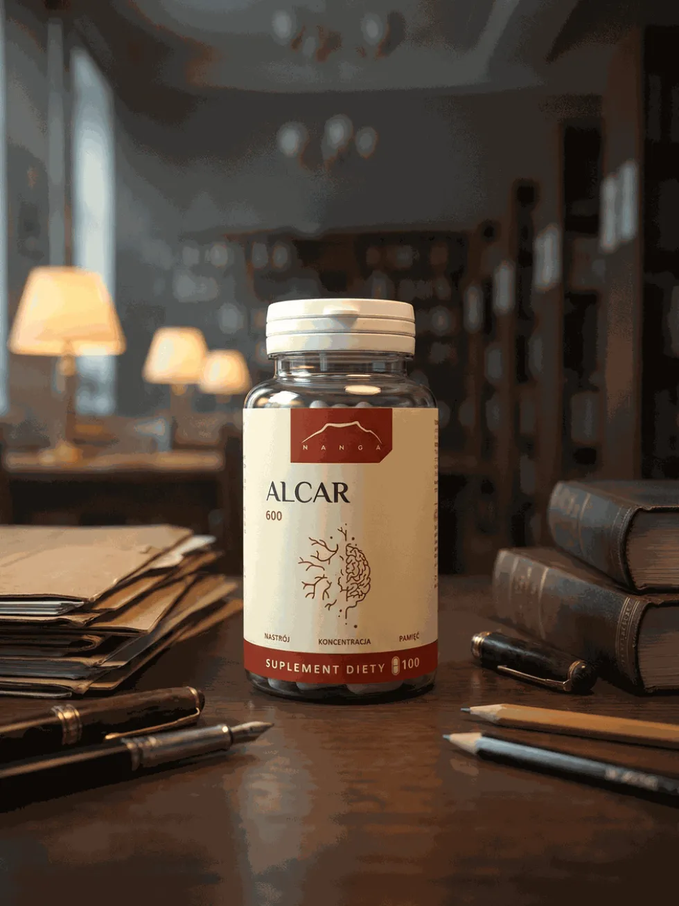 ALCAR 100 kapsułek x 600mg