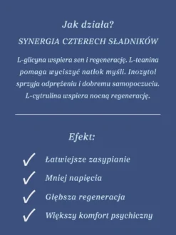 Aminosen - aminokwasowa mieszanka na sen