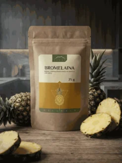 Bromelaina 25g ekstrakt z ananasa 2500 GDU/g w proszku