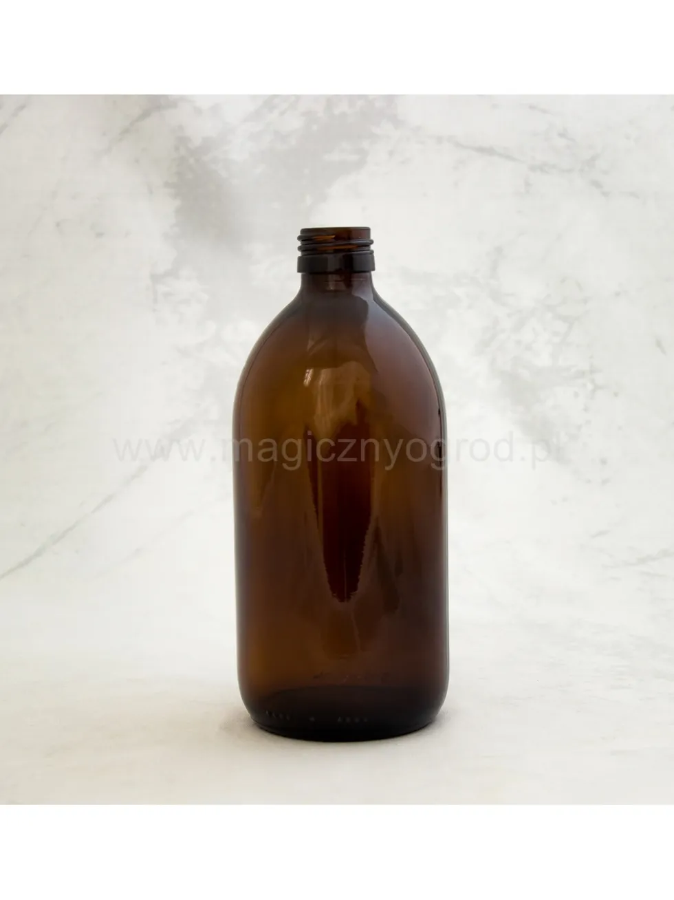 Buteleczka szklana brązowa 250ml - 1000ml gwint 28mm