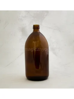 Buteleczka szklana brązowa 250ml - 1000ml gwint 28mm
