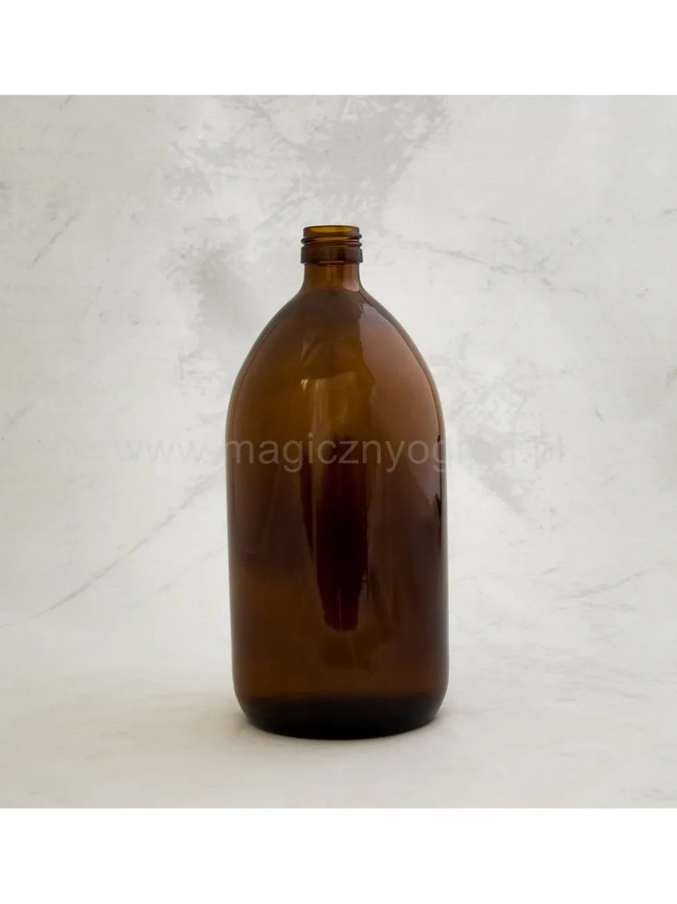 Buteleczka szklana brązowa 250ml - 1000ml gwint 28mm
