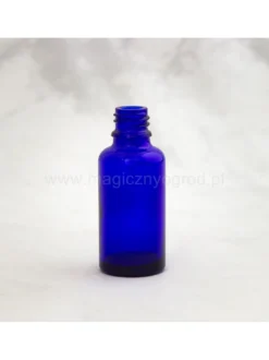 Butelka z niebieskiego szkła 10ml - 100ml gwint 18mm