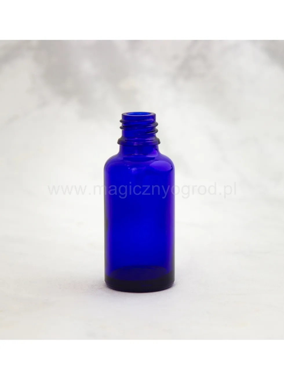 Butelka z niebieskiego szkła 10ml - 100ml gwint 18mm
