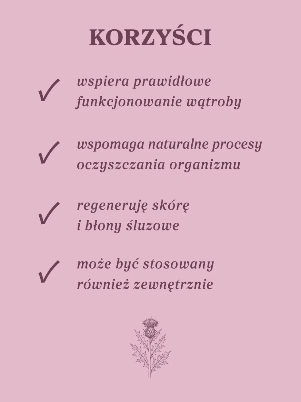 Czarcie żebro (ostrożeń warzywny) ziele