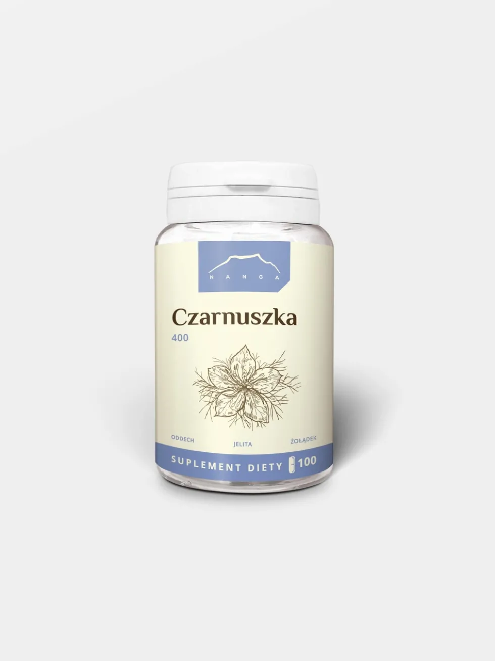 Czarnuszka ekstrakt 100 kapsułek x 400 mg