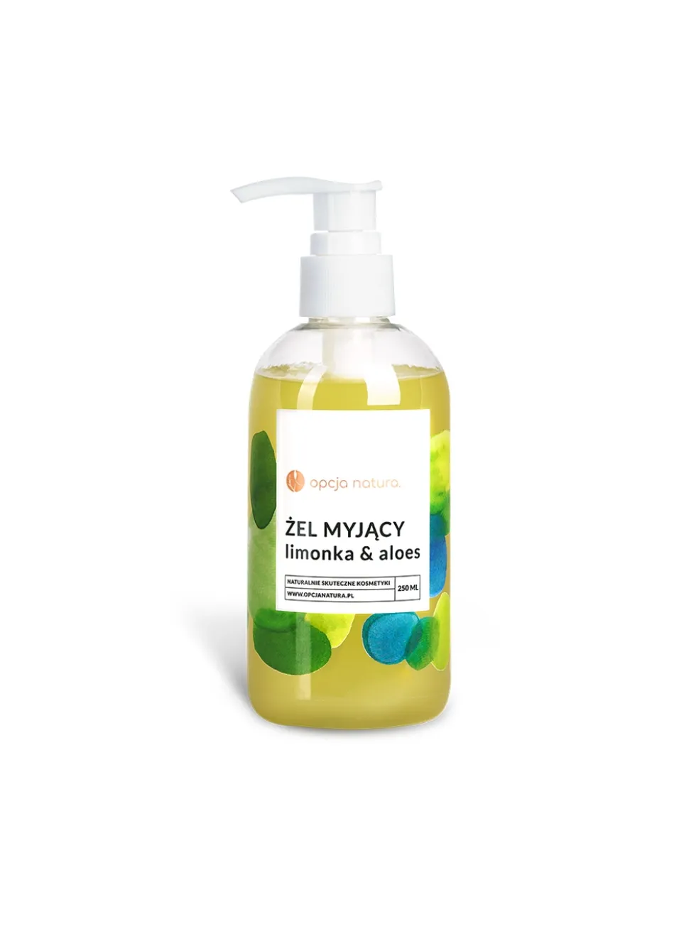 Żel myjący limonka i aloes Opcja Natura 250 ml