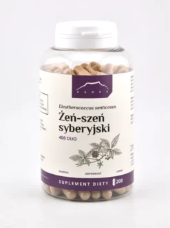 Żeń-szeń syberyjski kapsułki x 400 mg