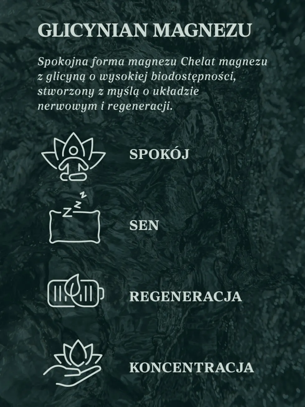 Glicynian magnezu - chelat