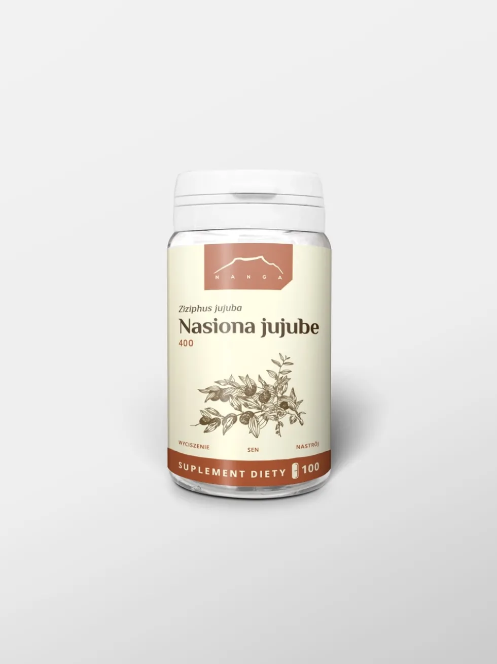 Jujube ekstrakt 100 kapsułek x 400 mg