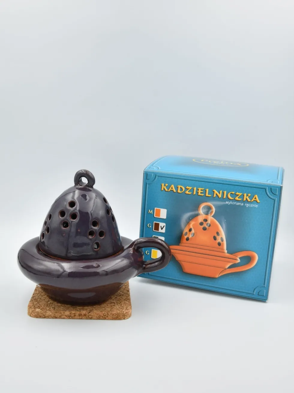 Kadzielniczka glazurowana