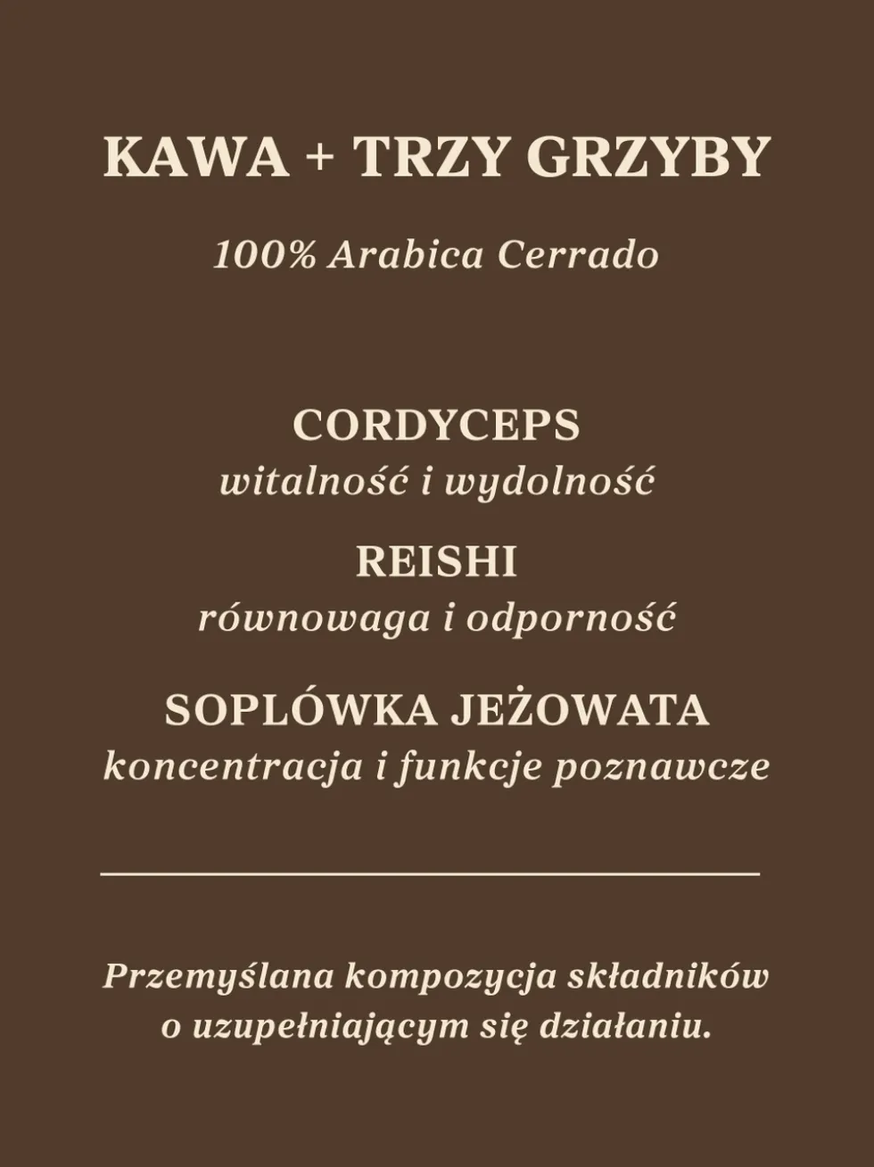 Kawa Trzy Grzyby