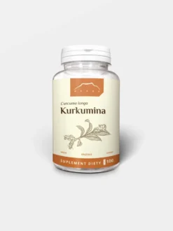 Kurkumina z piperyną ekstrakt 100 kapsułek x 500 mg