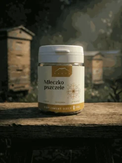Mleczko pszczele liofilizowane kapsułki 200 mg