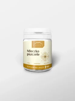 Mleczko pszczele liofilizowane kapsułki 200 mg