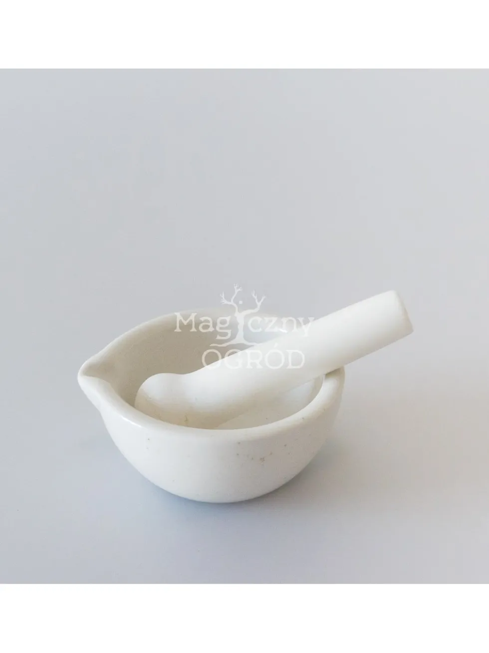 Moździerz porcelanowy z tłuczkiem