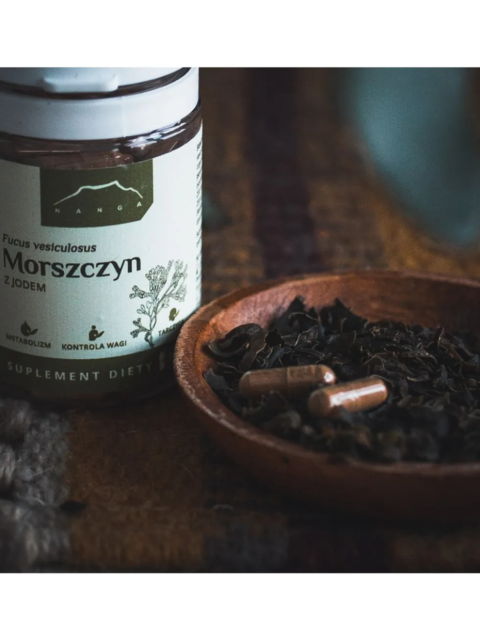 Morszczyn ekstrakt - jod organiczny 100 kapsułek x 200 mg