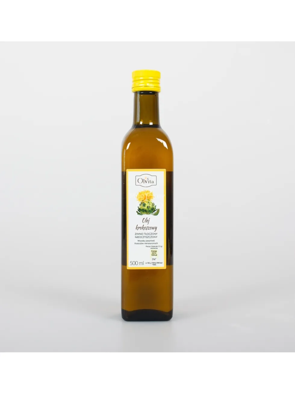Olej krokoszowy zimnotłoczony Olvita