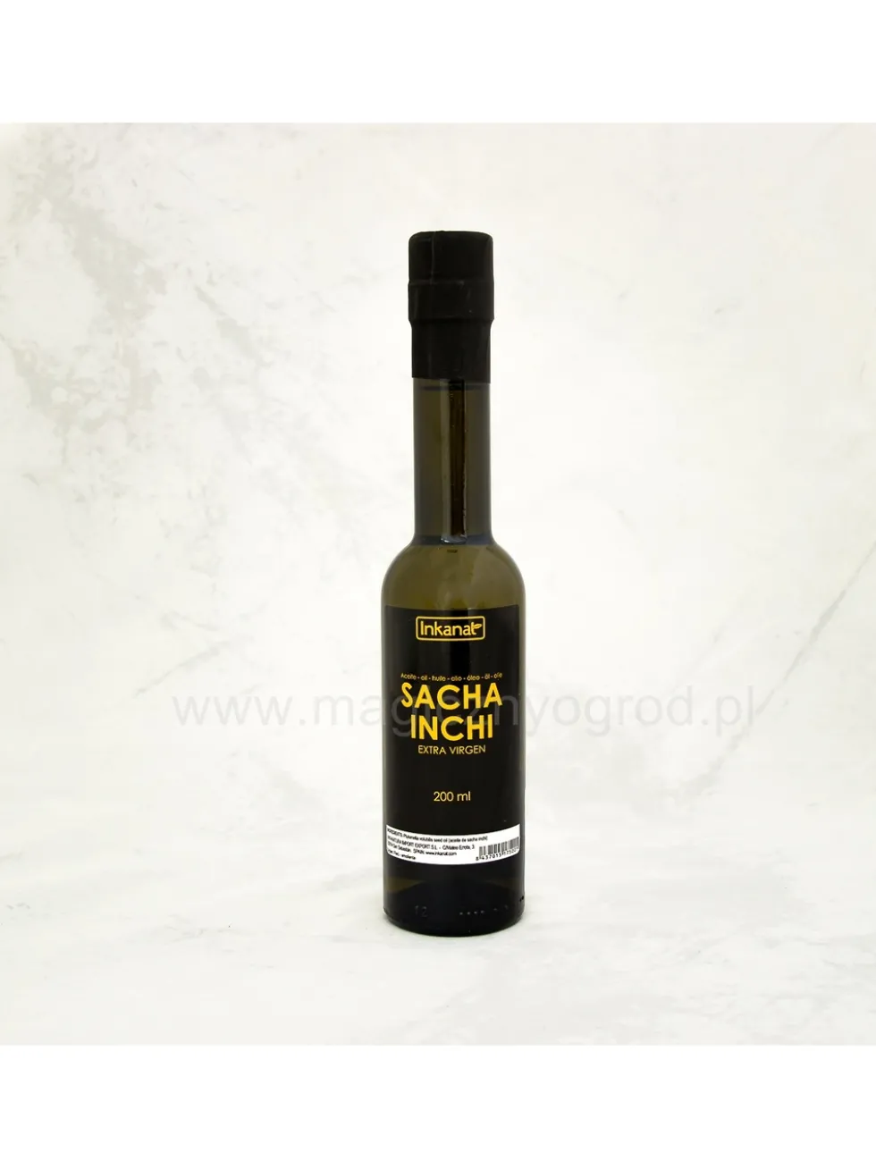 Olej Sacha Inchi zimnotłoczony