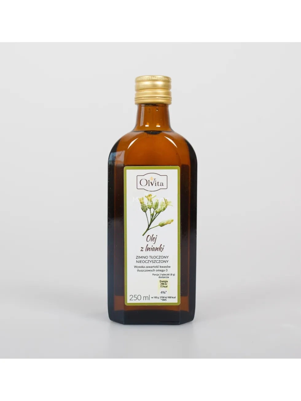 Olej z lnianki zimotłoczony Olvita 250ml