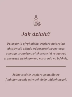 Pelargonia afrykańska wyciąg ziołowy 1:5