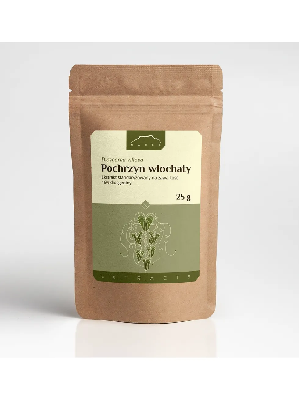 Pochrzyn włochaty (wild yam) ekstrakt 16% diosgeniny