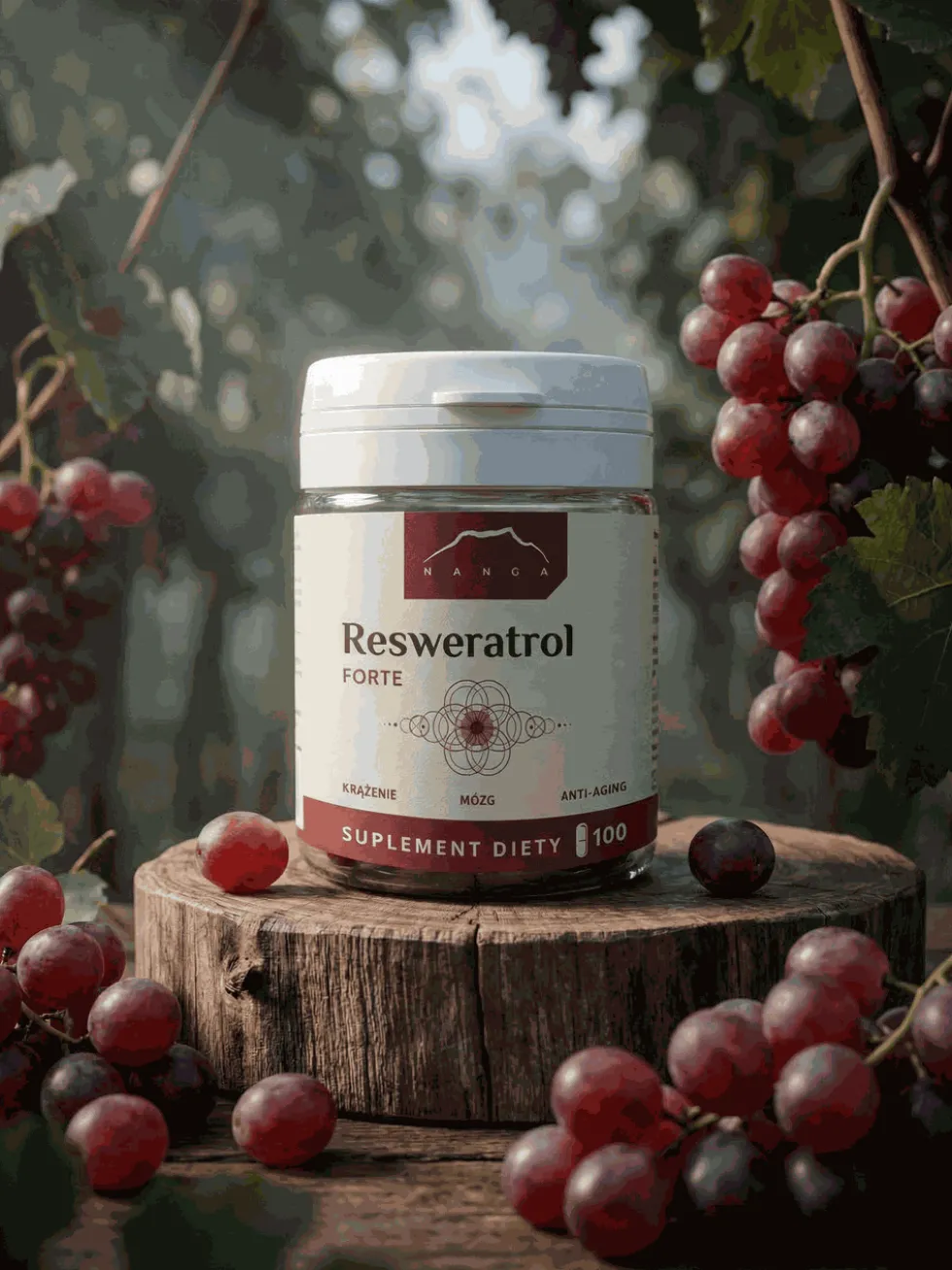 Resweratrol forte kapsułki 250 mg
