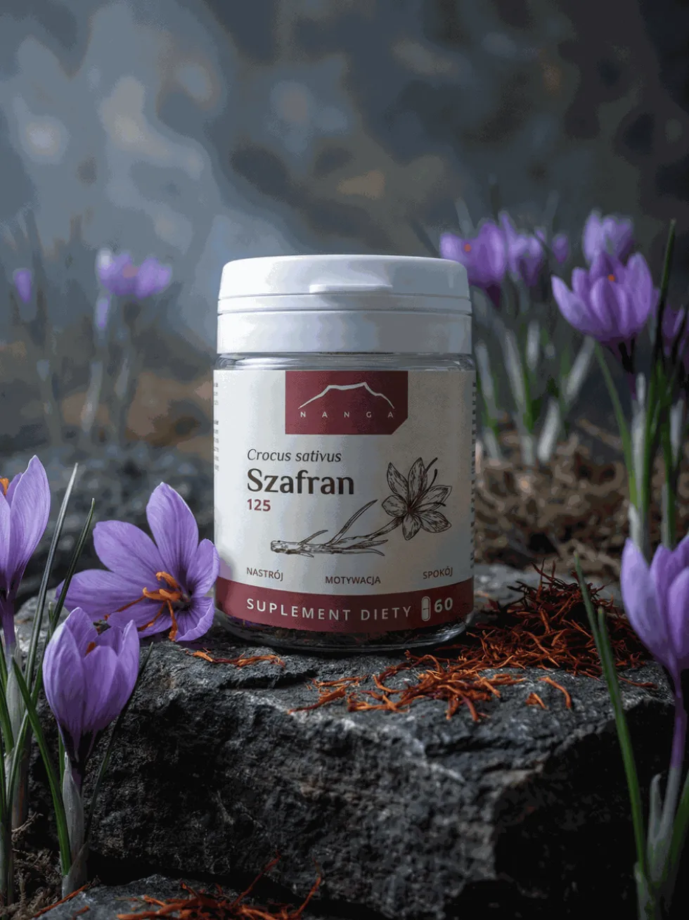 Szafran ekstrakt 60 kapsułek x 125 mg