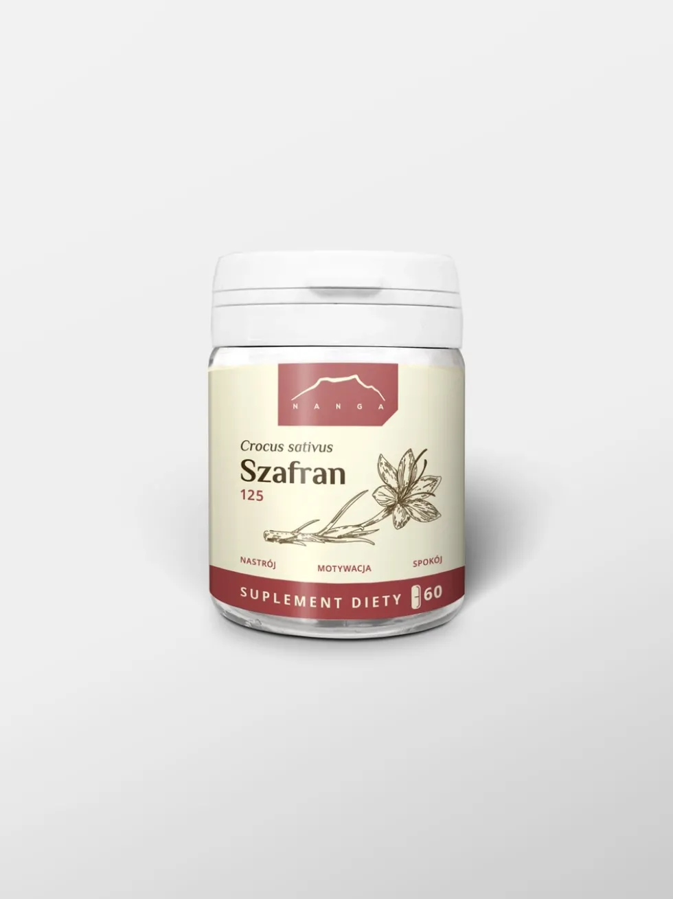 Szafran ekstrakt 60 kapsułek x 125 mg