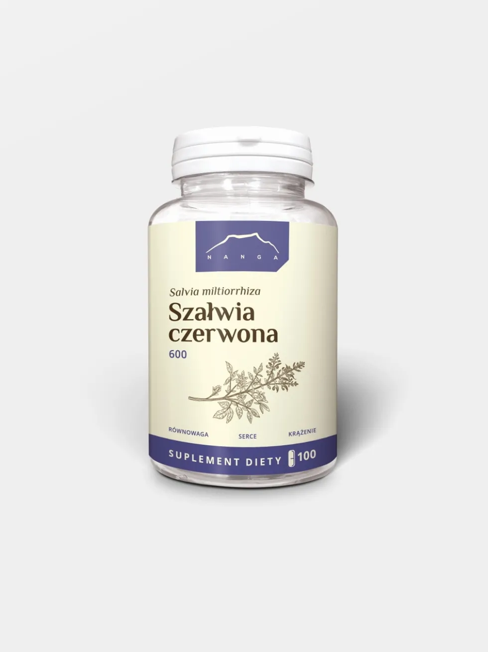 Szałwia czerwona ekstrakt w kapsułkach 600 mg - DanShen
