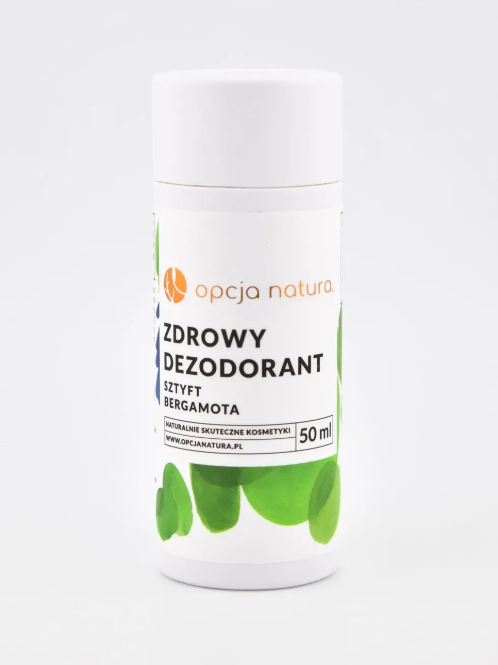 Zdrowy dezodorant SZTYFT bergamota Opcja Natura