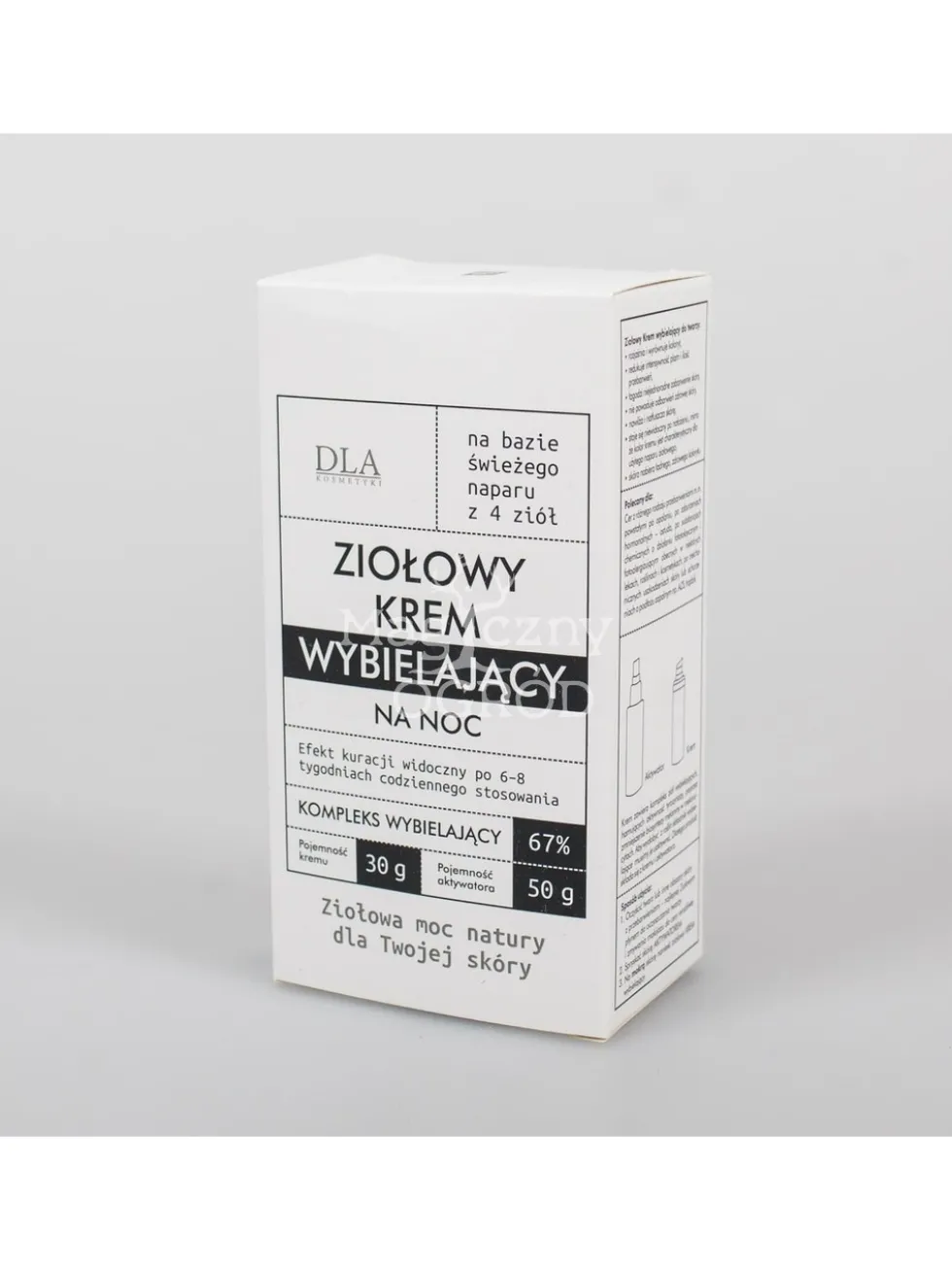 Ziołowy krem wybielający 30g